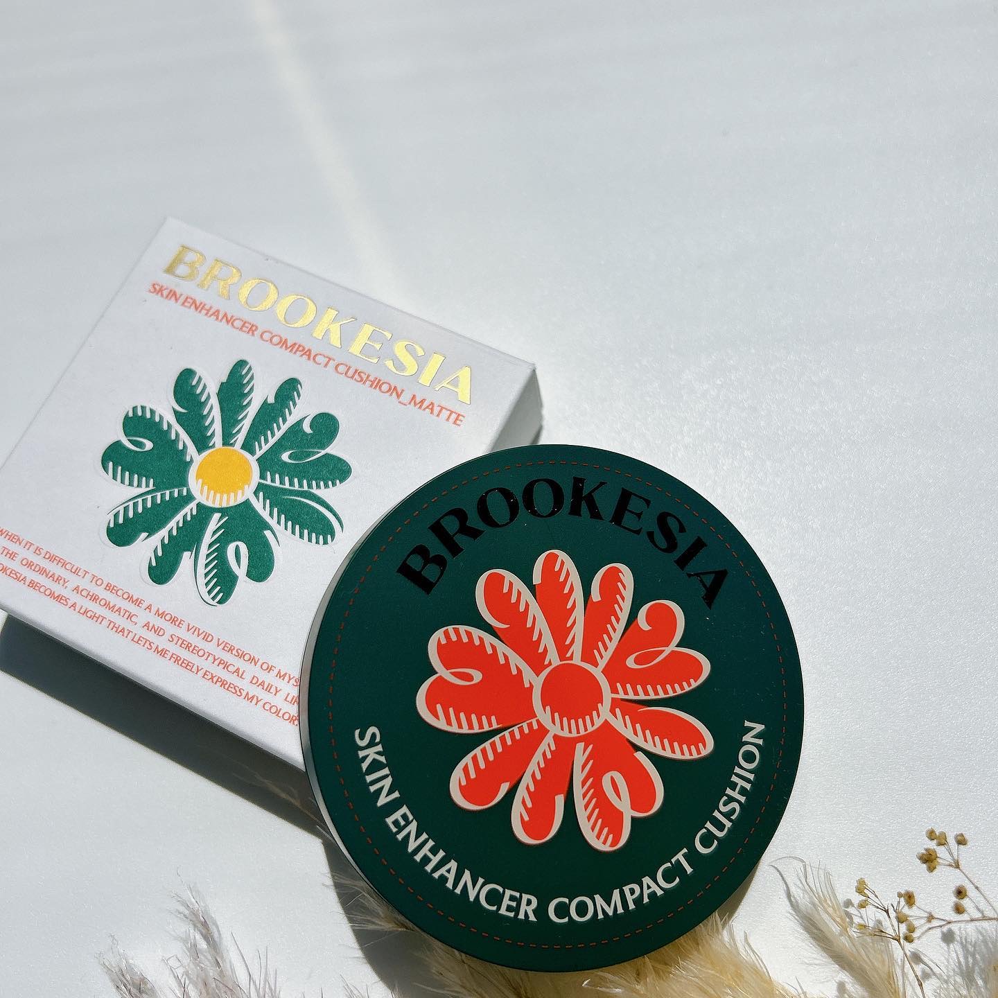 スキンエンハンサー コンパクトクッション（グロー) #2 ソフトロジー/BROOKESIA/クッションファンデーションを使ったクチコミ（3枚目）