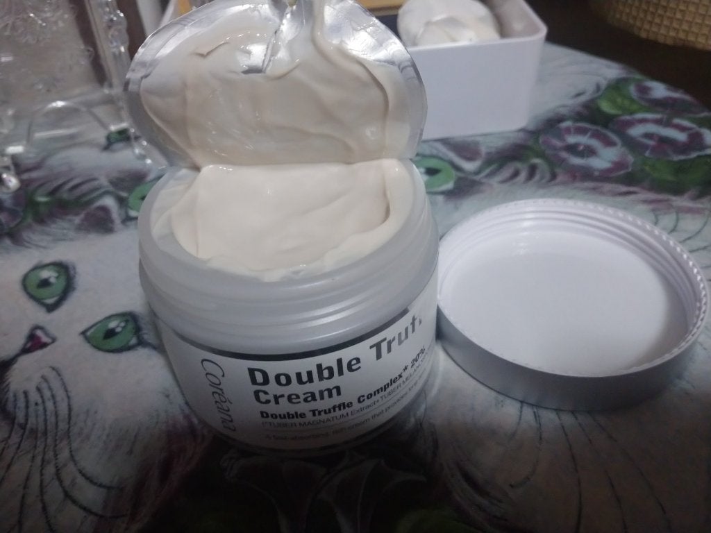 コリアナ ダブルトリュフクリーム/AMPLE:N/フェイスクリームを使ったクチコミ(1枚目)