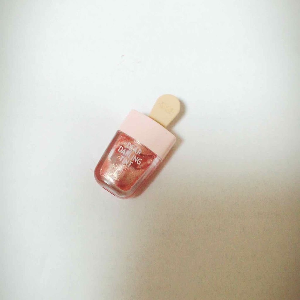 ディアダーリン ウォータージェルティント （アイスティント）/ETUDE/口紅を使ったクチコミ（1枚目）