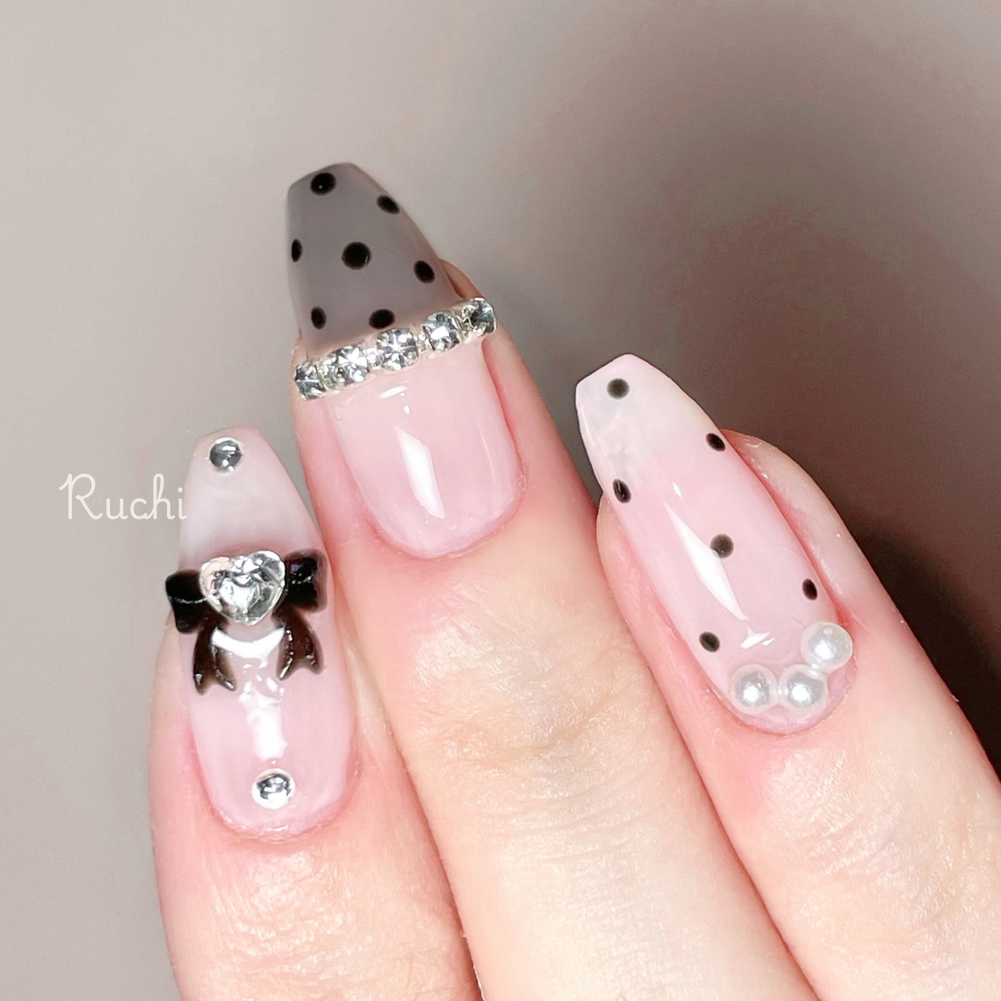 ハードトップジェル/LULUGEL/ジェルネイルを使ったクチコミ(4枚目)