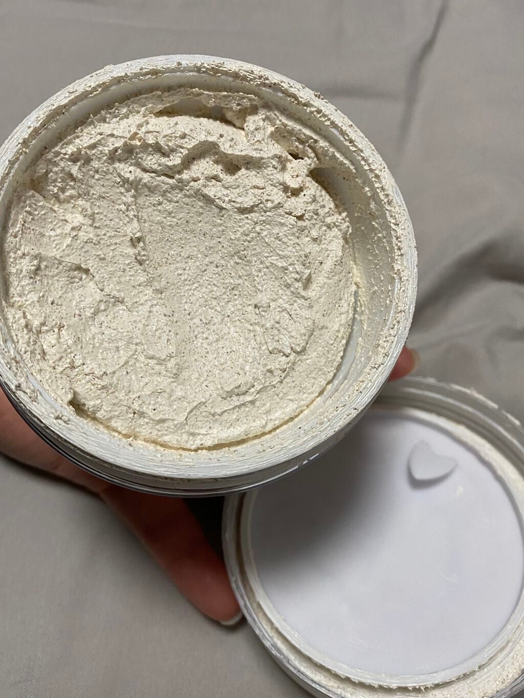 オーガニックフレグランスクッションスクラブ/MAPUTI/スクラブ・ゴマージュを使ったクチコミ(3枚目)