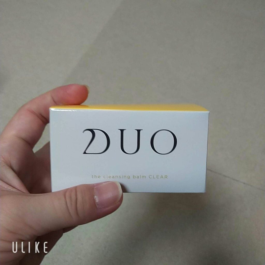 デュオ ザ クレンジングバーム クリア/DUO/クレンジングバームを使ったクチコミ(1枚目)