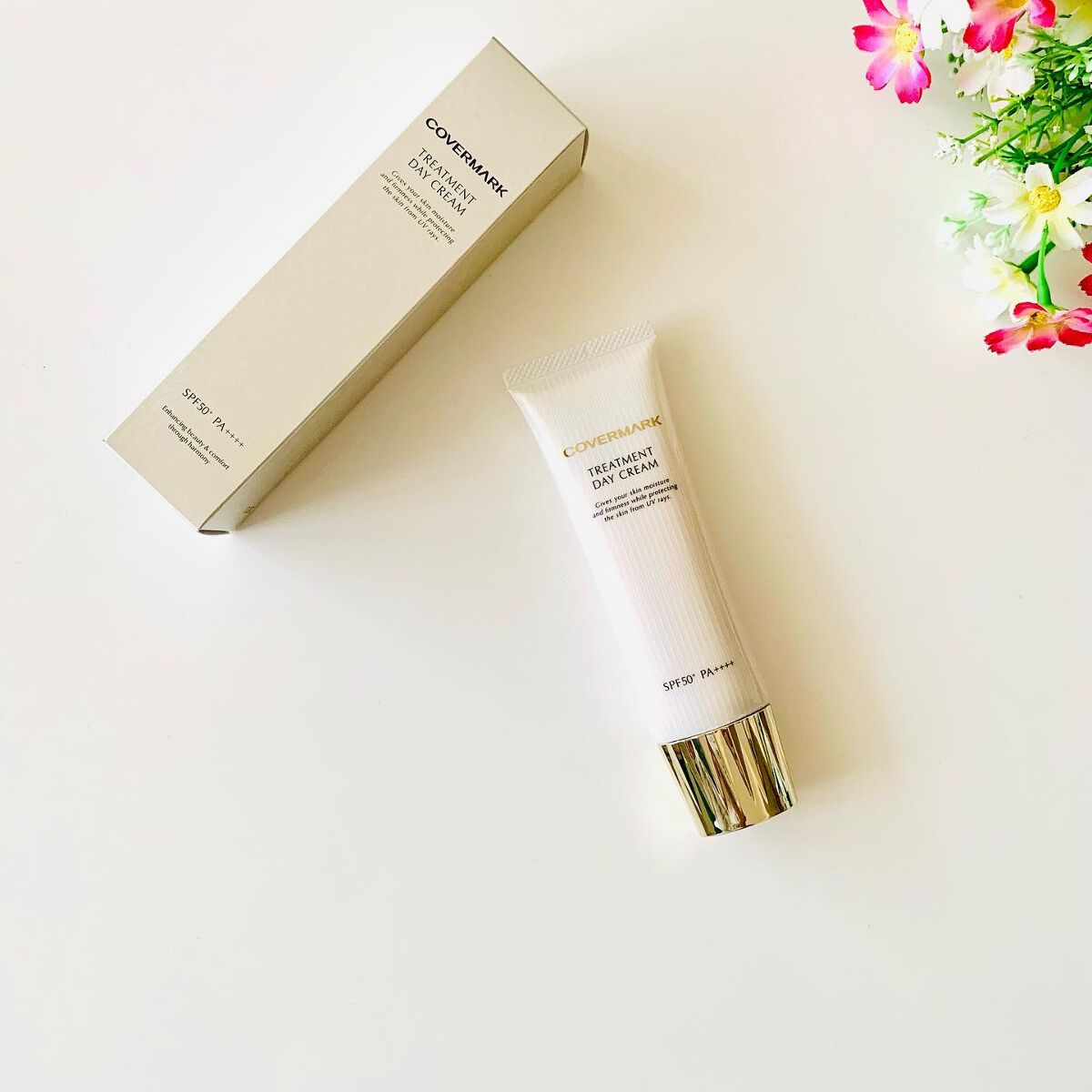 トリートメント デイ クリーム/COVERMARK/日焼け止めクリームを使ったクチコミ(1枚目)