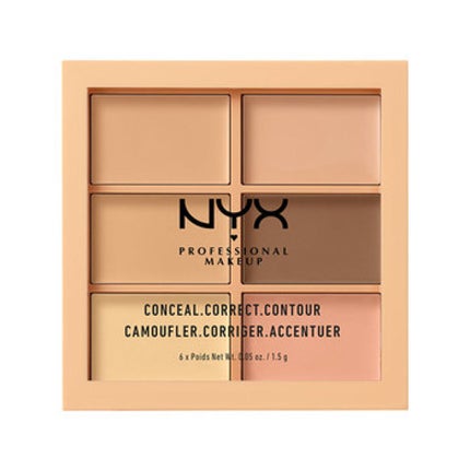 NYX Professional Makeup コンシール コレクト コントゥアー パレット 01 カラー・ライト