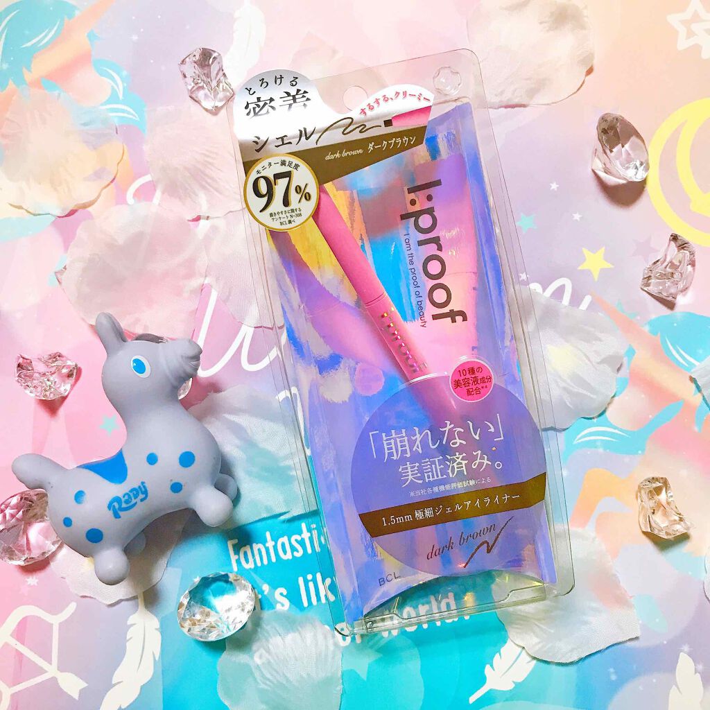 ハイパークリーミーアイライナー/アイプルーフ/ジェルアイライナーを使ったクチコミ(1枚目)