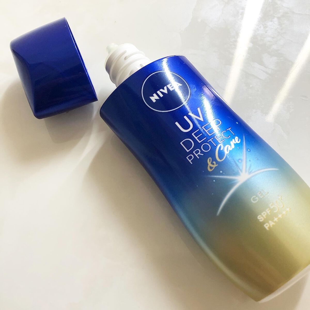 ニベアUV ディープ プロテクト＆ケア ジェル/ニベア/日焼け止めジェルを使ったクチコミ（3枚目）