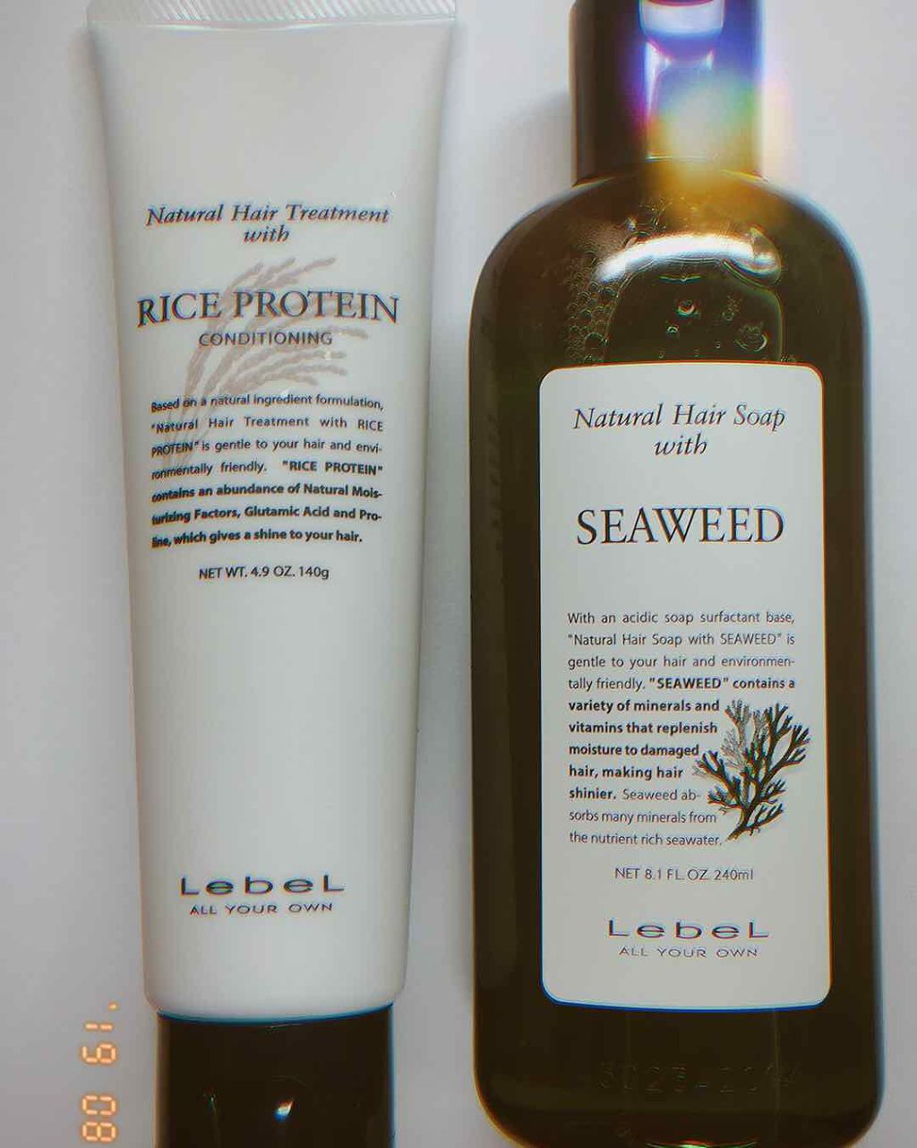 ナチュラル ヘアソープ ウィズ シーウィード/LebeL/サロンシャンプーを使ったクチコミ（2枚目）