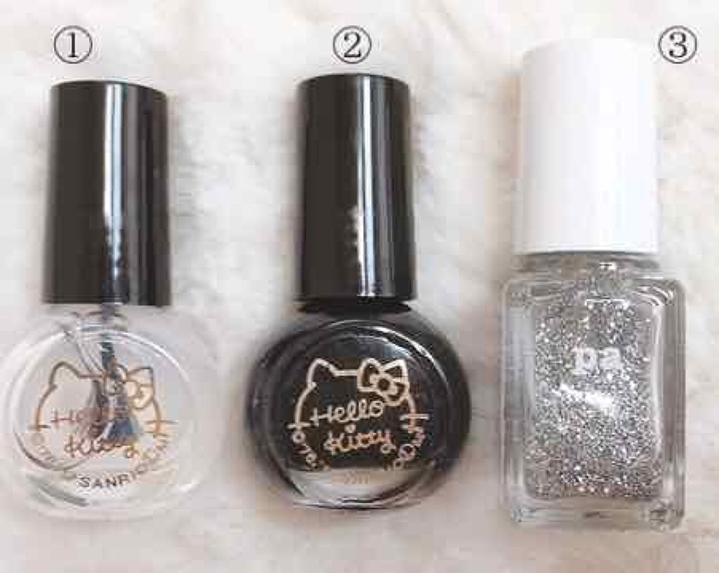 サンリオネイル/DAISO/マニキュアを使ったクチコミ（3枚目）