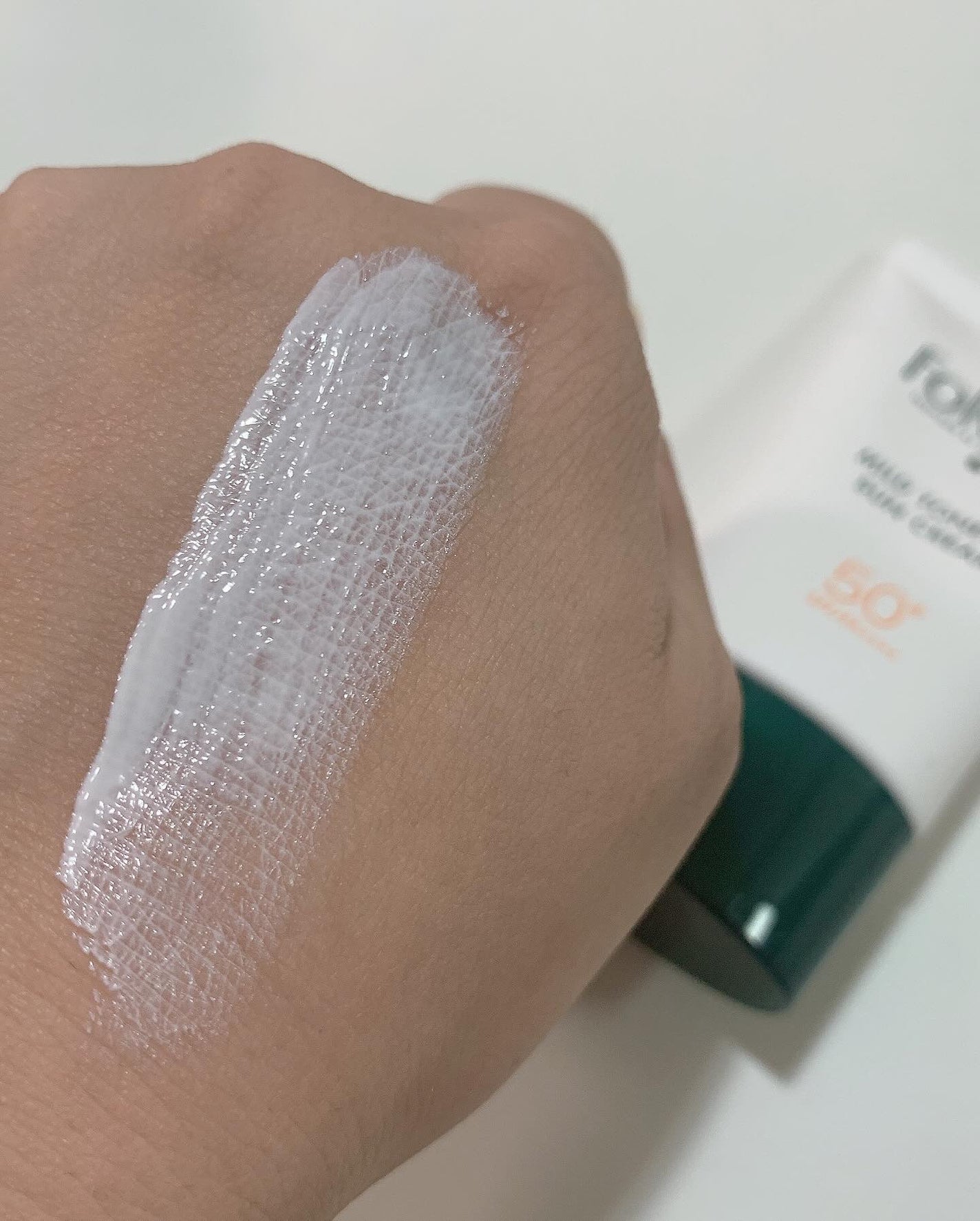 フォレスト マイルドカーミングサンクリーム/FoRest by Greenfinger/日焼け止めクリームを使ったクチコミ(2枚目)