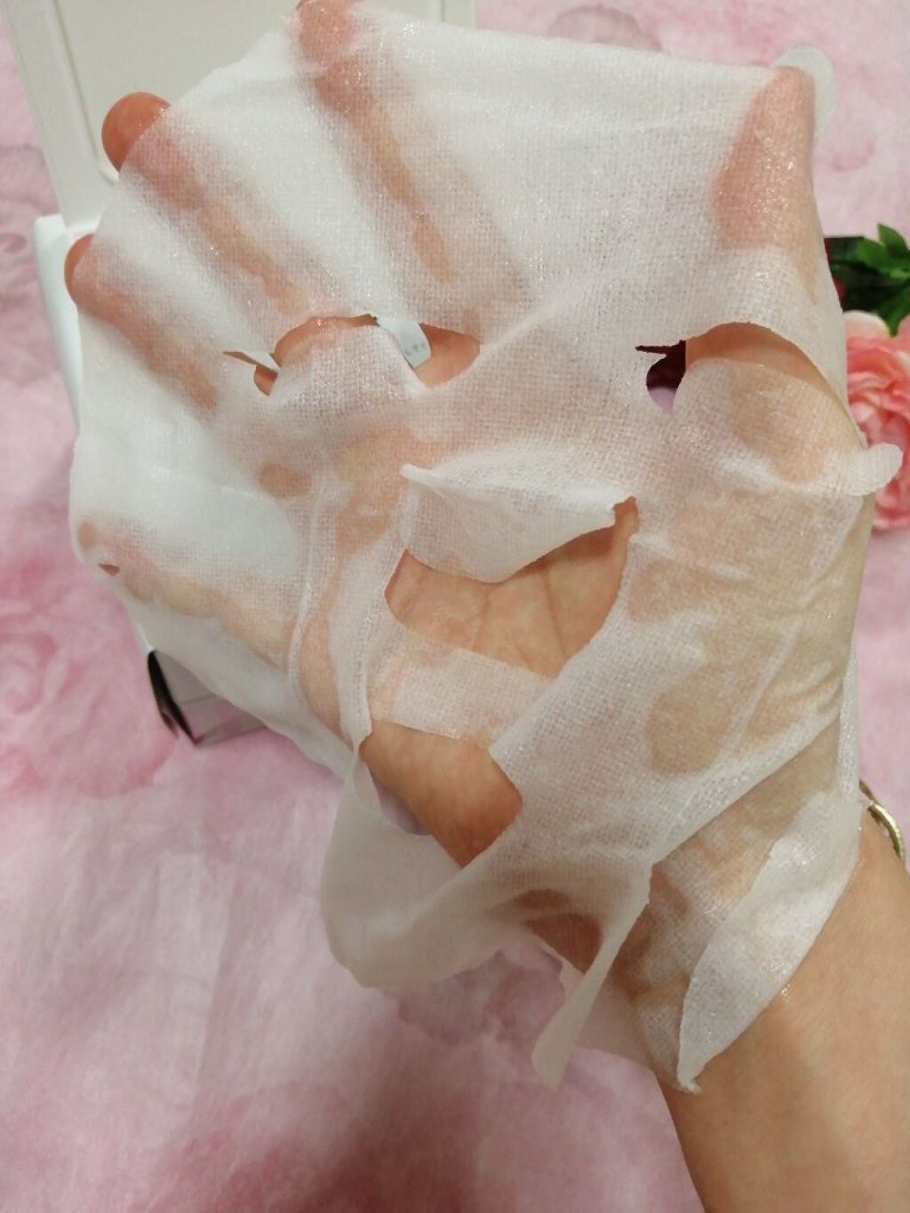 オールインワンシートマスク モイストEXⅡ/クオリティファースト/シートマスク・パックを使ったクチコミ(3枚目)