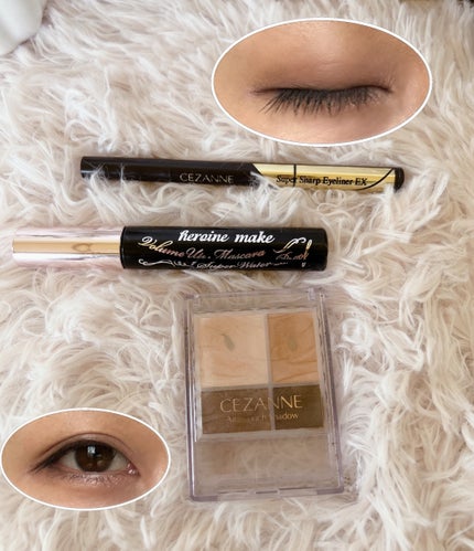 エアリータッチシャドウ/CEZANNE/アイシャドウパレットを使ったクチコミ(1枚目)