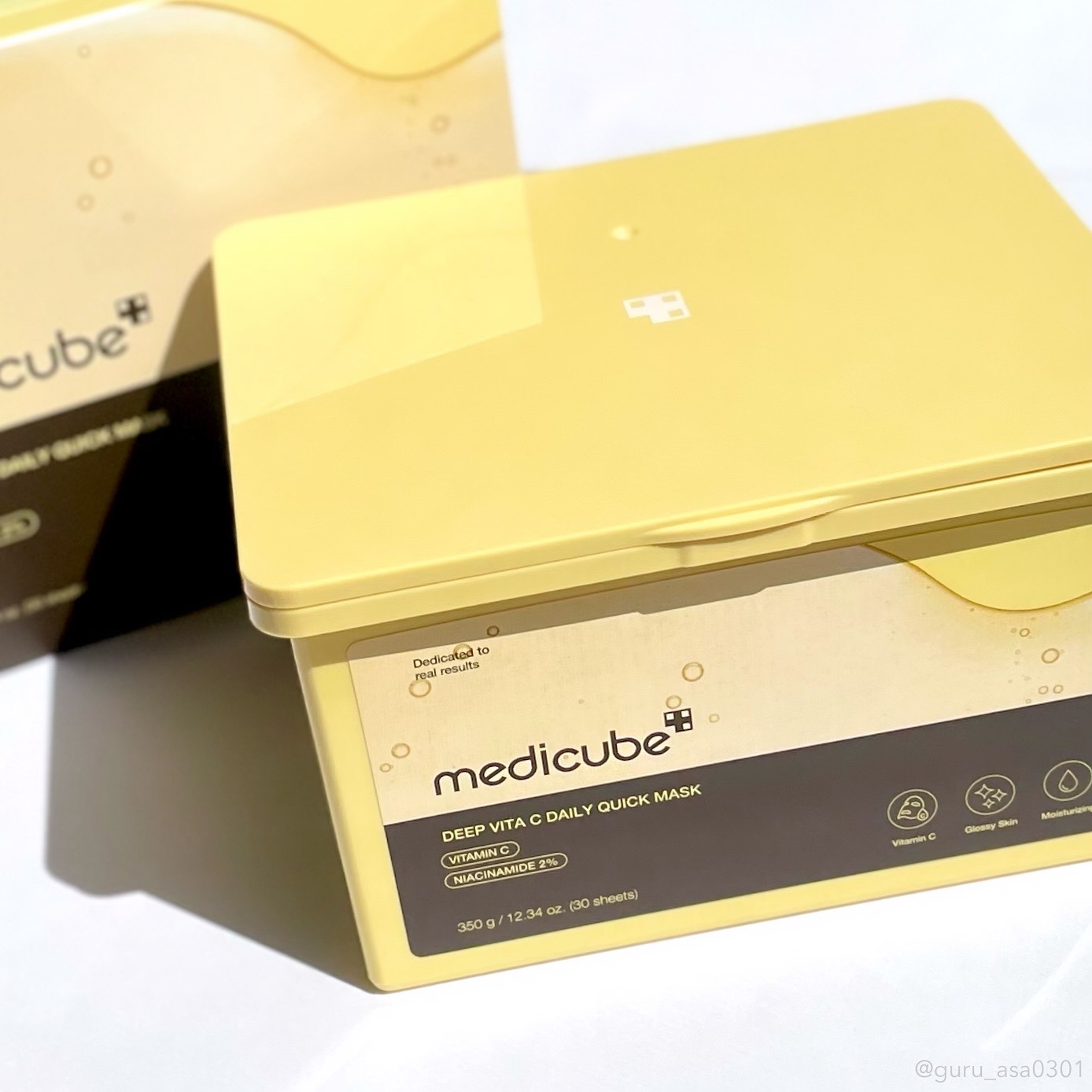 .
#PR #medicube 
@medicube_officialjapan 

メディキューブ人気のディープビタC
シリーズから新発売🆕

肌のくすみやたるみ毛穴にアプローチする
デイリーマスク🍋

◾︎ディープビタCクイックマス