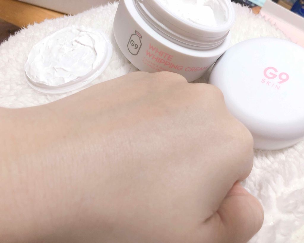 WHITE WHIPPING CREAM(ウユクリーム)/G9SKIN/化粧下地を使ったクチコミ（3枚目）