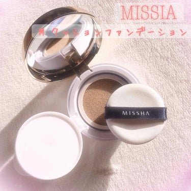 M クッション ファンデーション(モイスチャー)/MISSHA/クッションファンデーションを使ったクチコミ（1枚目）