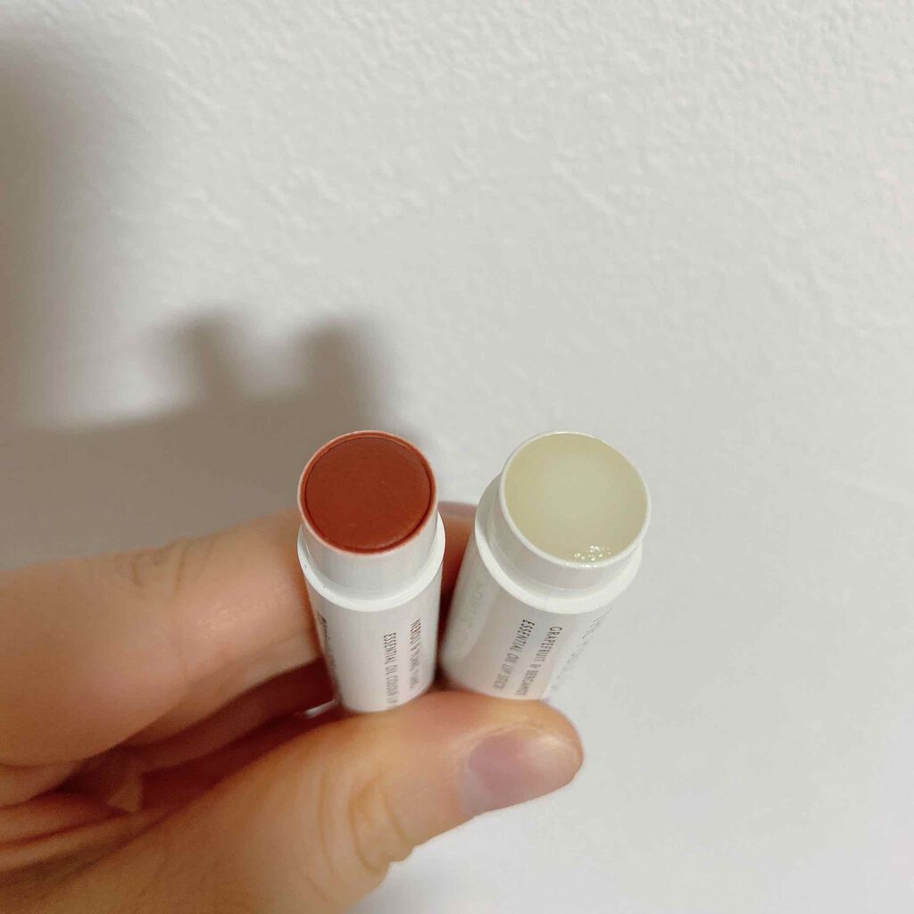 オーガニック認証 精油カラーリップスティック/THE PUBLIC ORGANIC/口紅を使ったクチコミ（2枚目）