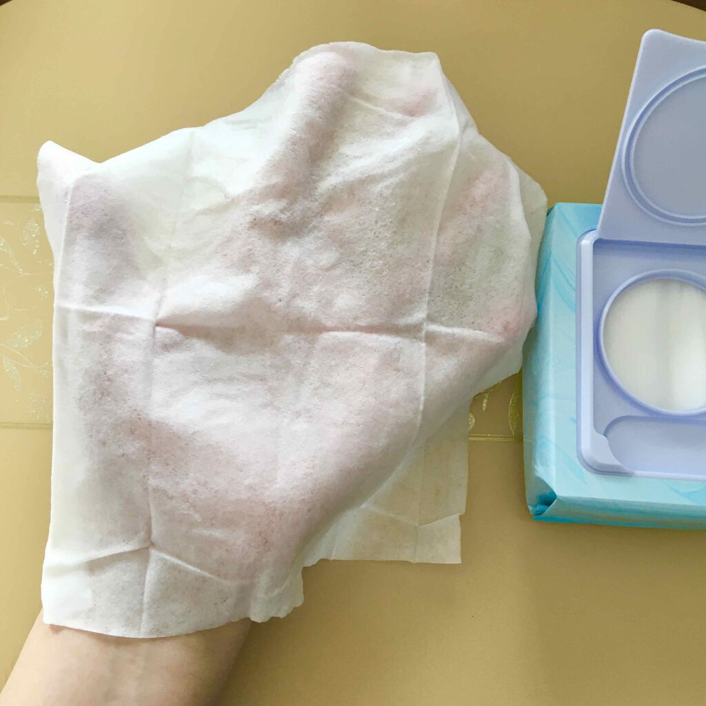 クリアふきとりシート/ビオレ/クレンジングシートを使ったクチコミ（2枚目）