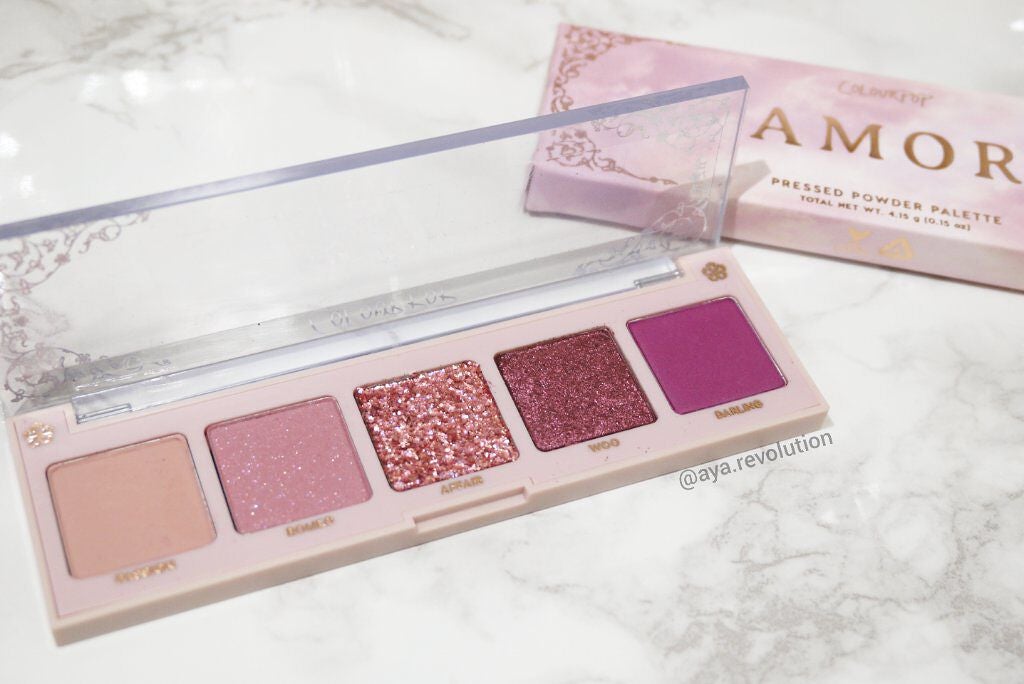 AMOR アイシャドウ パレット ColourPop