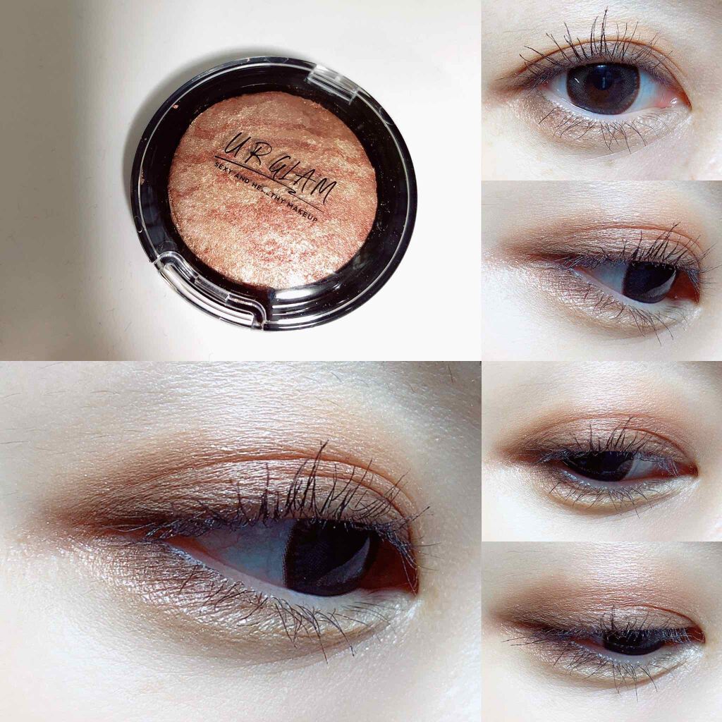 UR GLAM EYE & CHEEK COLOR/U R GLAM/単色アイシャドウを使ったクチコミ(1枚目)