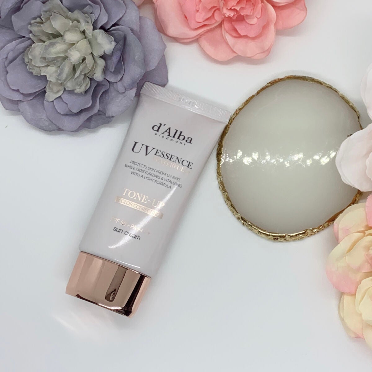 ウォータフルトーンアップサンクリーム/ダルバ/日焼け止めクリームを使ったクチコミ(6枚目)