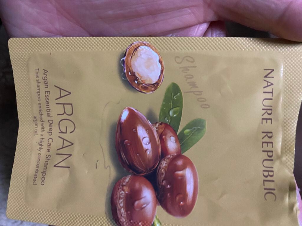 アルガンエッセンシャル ディープケア シャンプー/ネイチャーリパブリック/市販シャンプーを使ったクチコミ(1枚目)