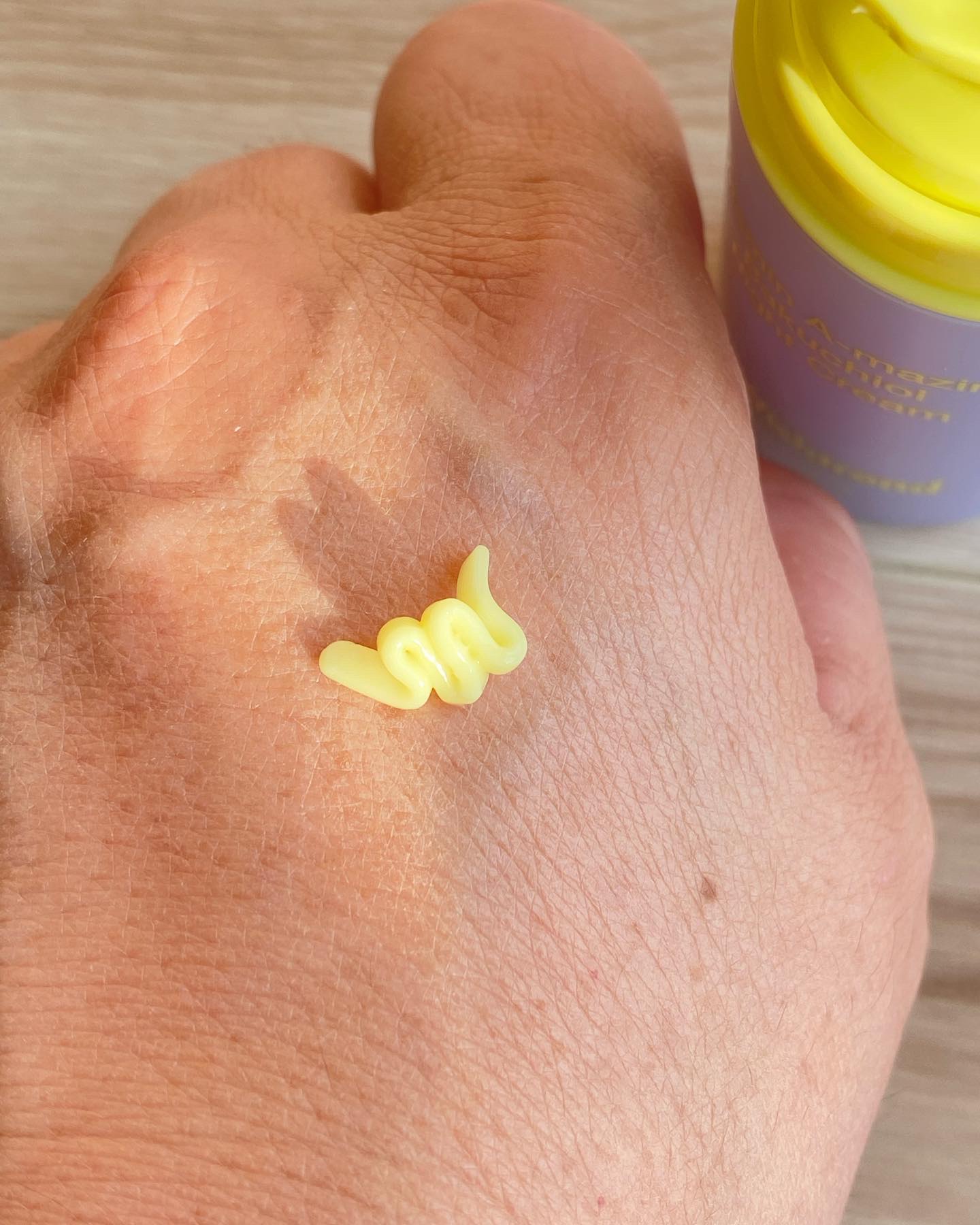 ビタミンA-mazingバクチオールナイトクリーム/By Wishtrend/フェイスクリームを使ったクチコミ（3枚目）