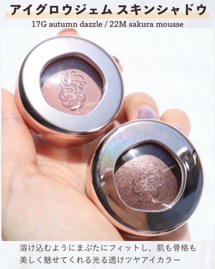 アイグロウジェム スキンシャドウ/DECORTÉ/ジェル・クリームアイシャドウを使ったクチコミ(3枚目)