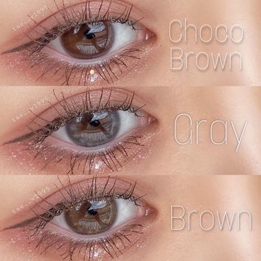 EyeTeen Choco Brown(アイティーンチョコブラウン)/OLENS/カラーコンタクトレンズを使ったクチコミ（2枚目）