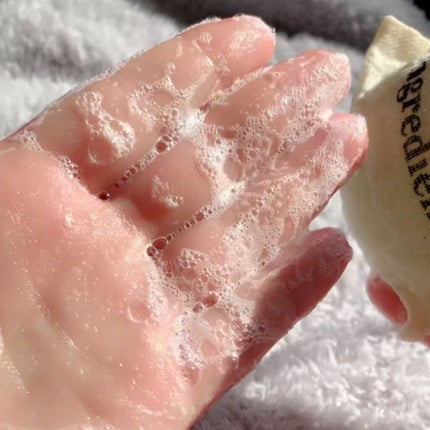 Jeju Green Tea Cleansing Ball/Ongredients/洗顔石鹸を使ったクチコミ(8枚目)