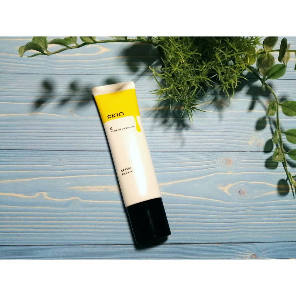 VC トーンアップUVエッセンス/SKIO/日焼け止めローションを使ったクチコミ（1枚目）