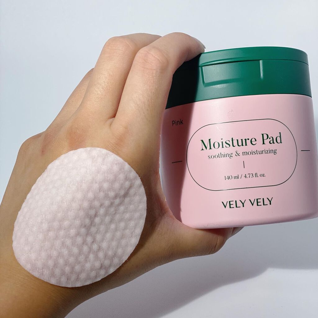 ピンクモイスチャーパッド /VELY VELY/トナーパッドを使ったクチコミ(7枚目)