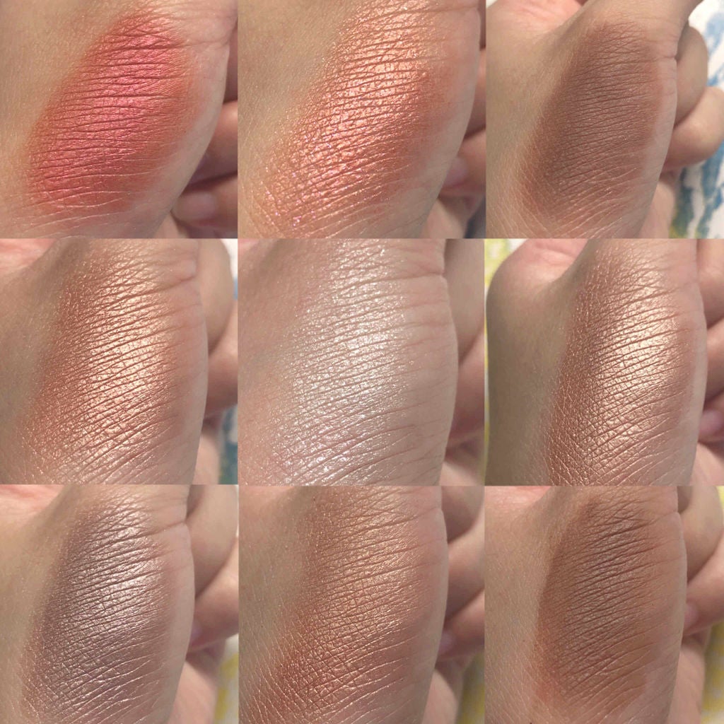 UR GLAM BLOOMING EYE COLOR PALETTE/U R GLAM/アイシャドウパレットを使ったクチコミ(3枚目)