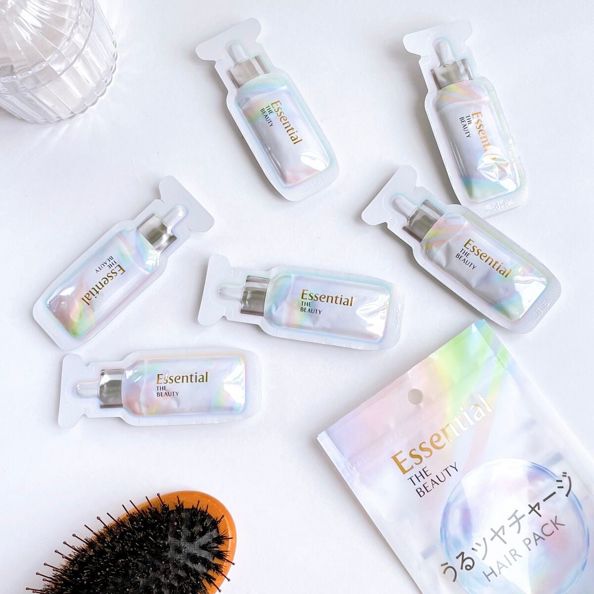 ザビューティ うるツヤチャージヘアパック/エッセンシャル/ヘアマスク・ヘアパックを使ったクチコミ(6枚目)