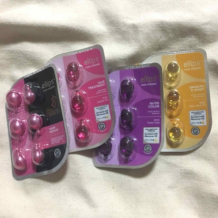 ヘアーオイル【トリートメント】/ellips/ヘアオイルを使ったクチコミ(1枚目)