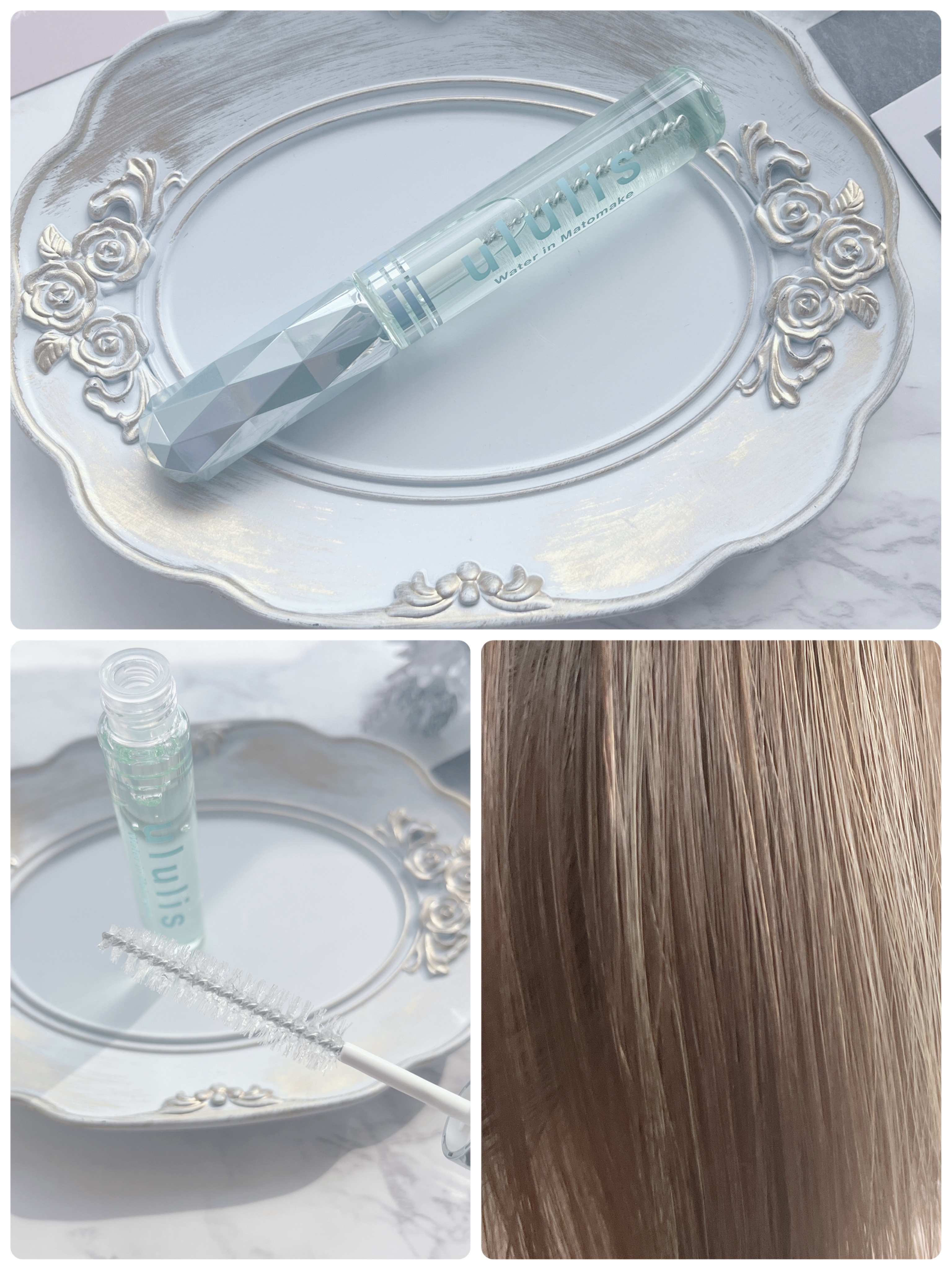 ウォーターインマトメイク　ブルー/ululis/プレスタイリング・寝ぐせ直しを使ったクチコミ（3枚目）