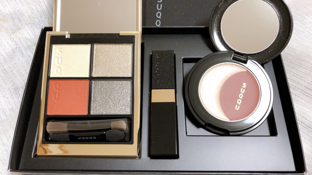 ホリデー メイクアップ キット A/B/SUQQU/メイクアップキットを使ったクチコミ（3枚目）