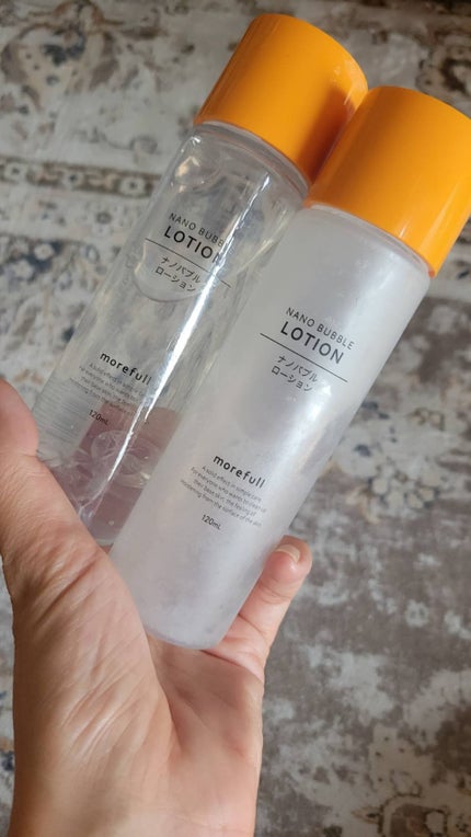 ナノバブルローション/morefull /化粧水を使ったクチコミ(1枚目)