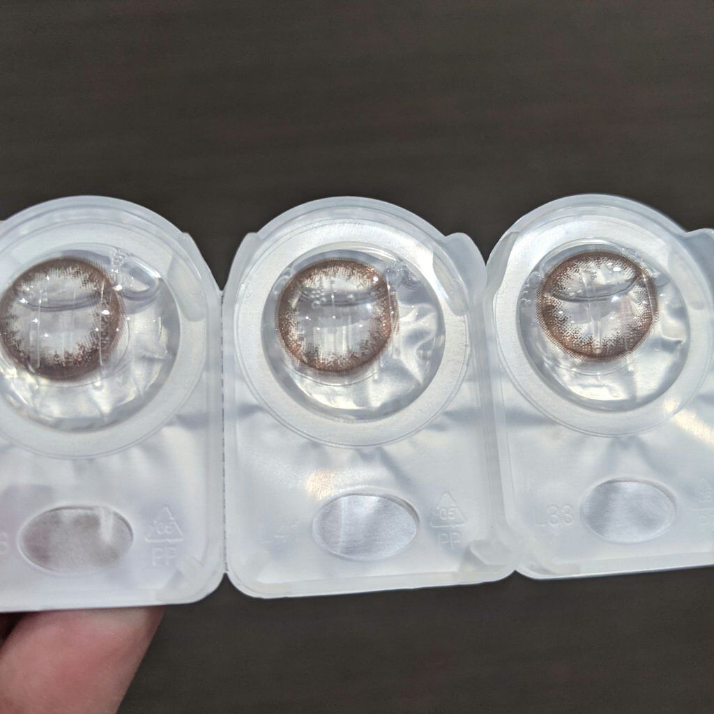 カラーコンタクト/ルーナメイク/カラーコンタクトレンズを使ったクチコミ（2枚目）