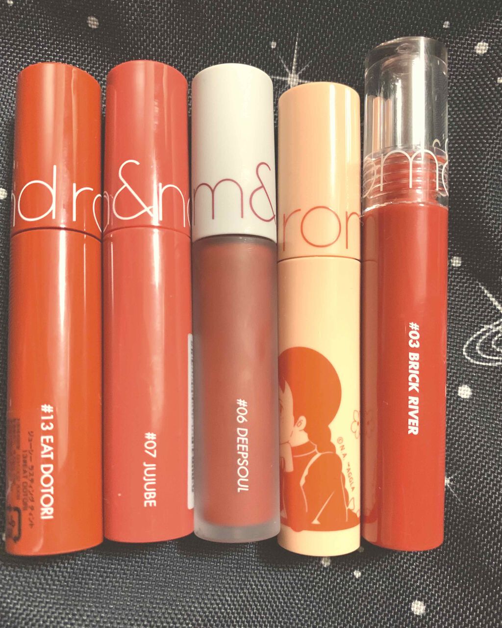 ジューシーラスティングティント/rom&nd/リップティントを使ったクチコミ（1枚目）