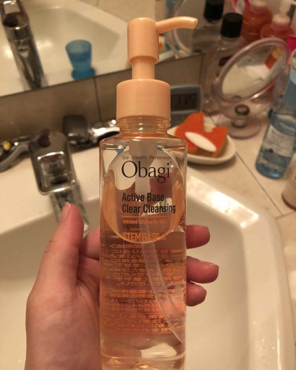 アクティブベース クリアクレンジング/オバジ/オイルクレンジングを使ったクチコミ(1枚目)