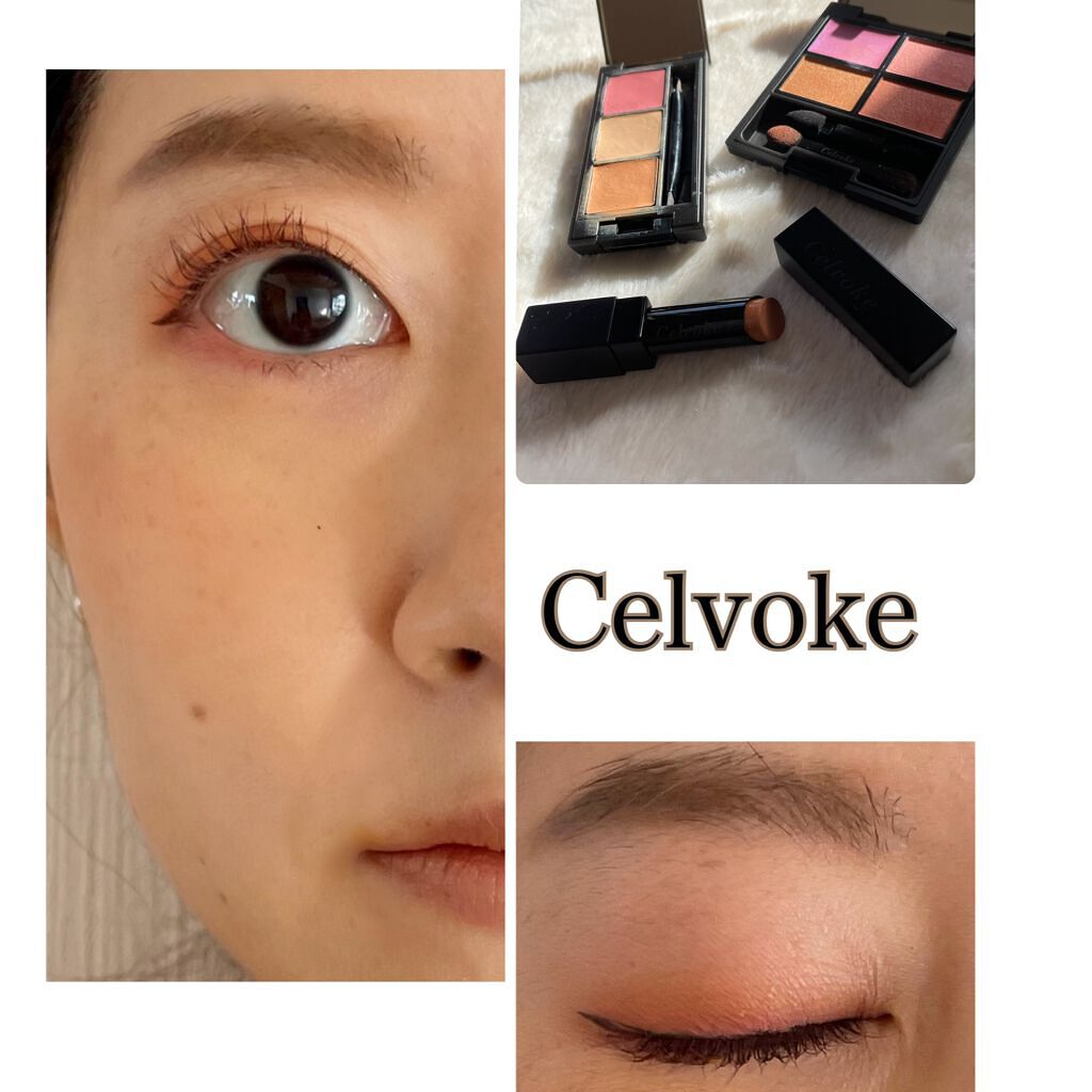 ヴォランタリーベイシス アイパレット/Celvoke/アイシャドウパレットを使ったクチコミ(2枚目)