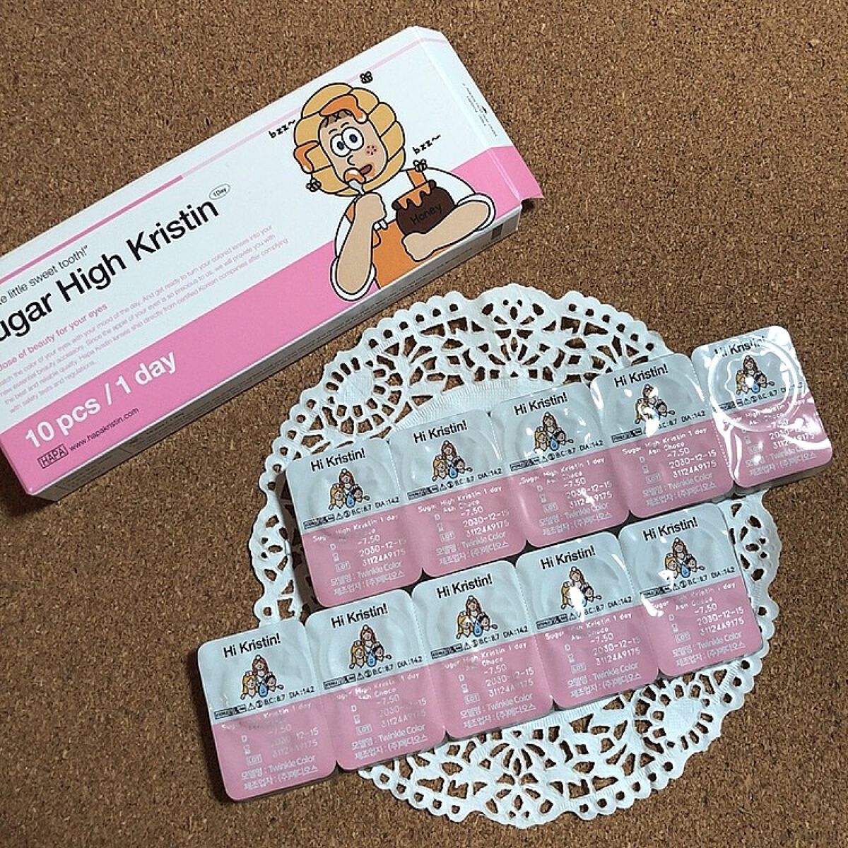 Suger High Kristin/Hapa kristin/カラーコンタクトレンズを使ったクチコミ(5枚目)