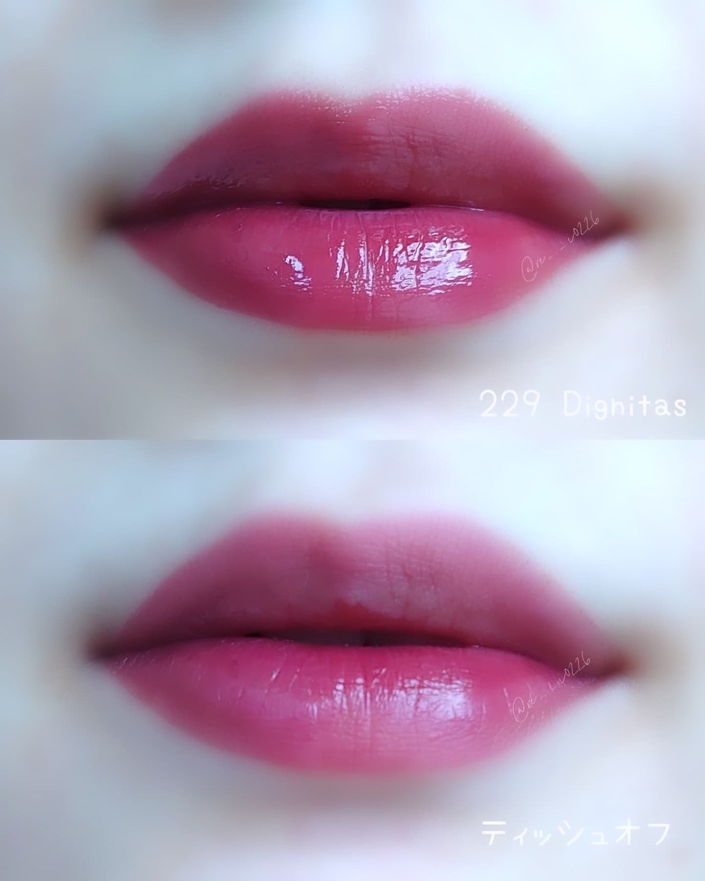 ブラーグロイリップティント/Dinto/リップティントを使ったクチコミ(7枚目)