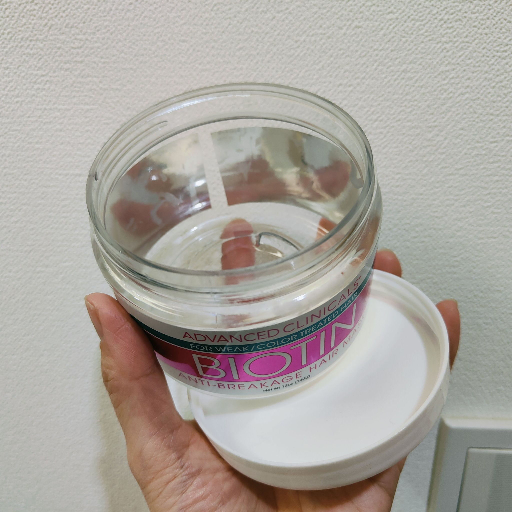 BIOTIN anti-breakage hair mask/ADVANCED CLINICALS/洗い流すヘアトリートメントを使ったクチコミ（1枚目）