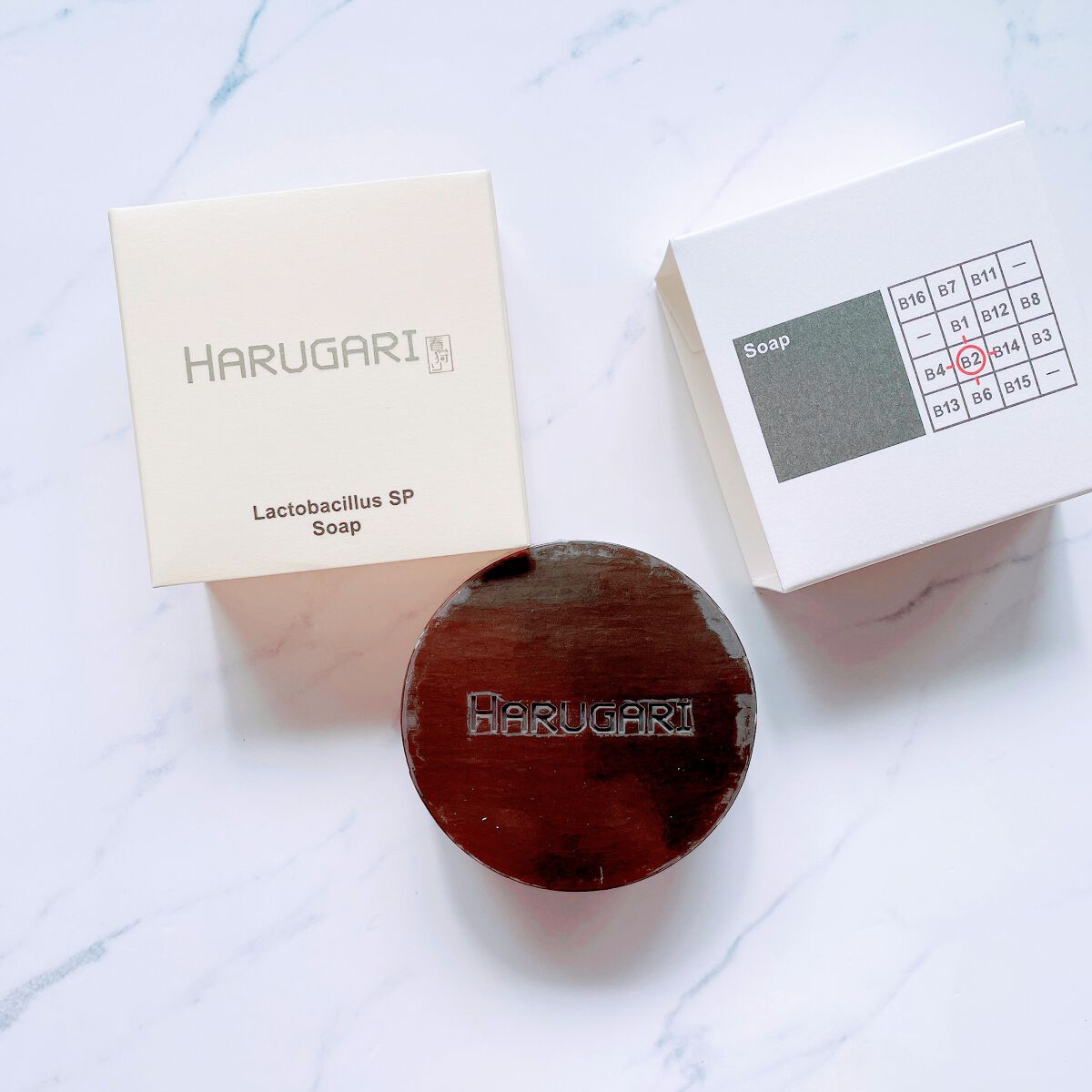 ラクトバチルスSP SOAP/HARUGARI/洗顔石鹸を使ったクチコミ（1枚目）