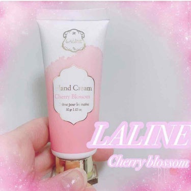 ハンドクリーム チェリーブロッサム/Laline/ハンドクリームを使ったクチコミ（1枚目）