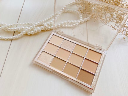 ソフトブラーリングアイパレット/wakemake/アイシャドウパレットを使ったクチコミ(4枚目)