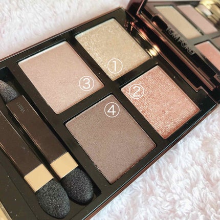 アイ カラー クォード/TOM FORD BEAUTY/アイシャドウパレットを使ったクチコミ(1枚目)