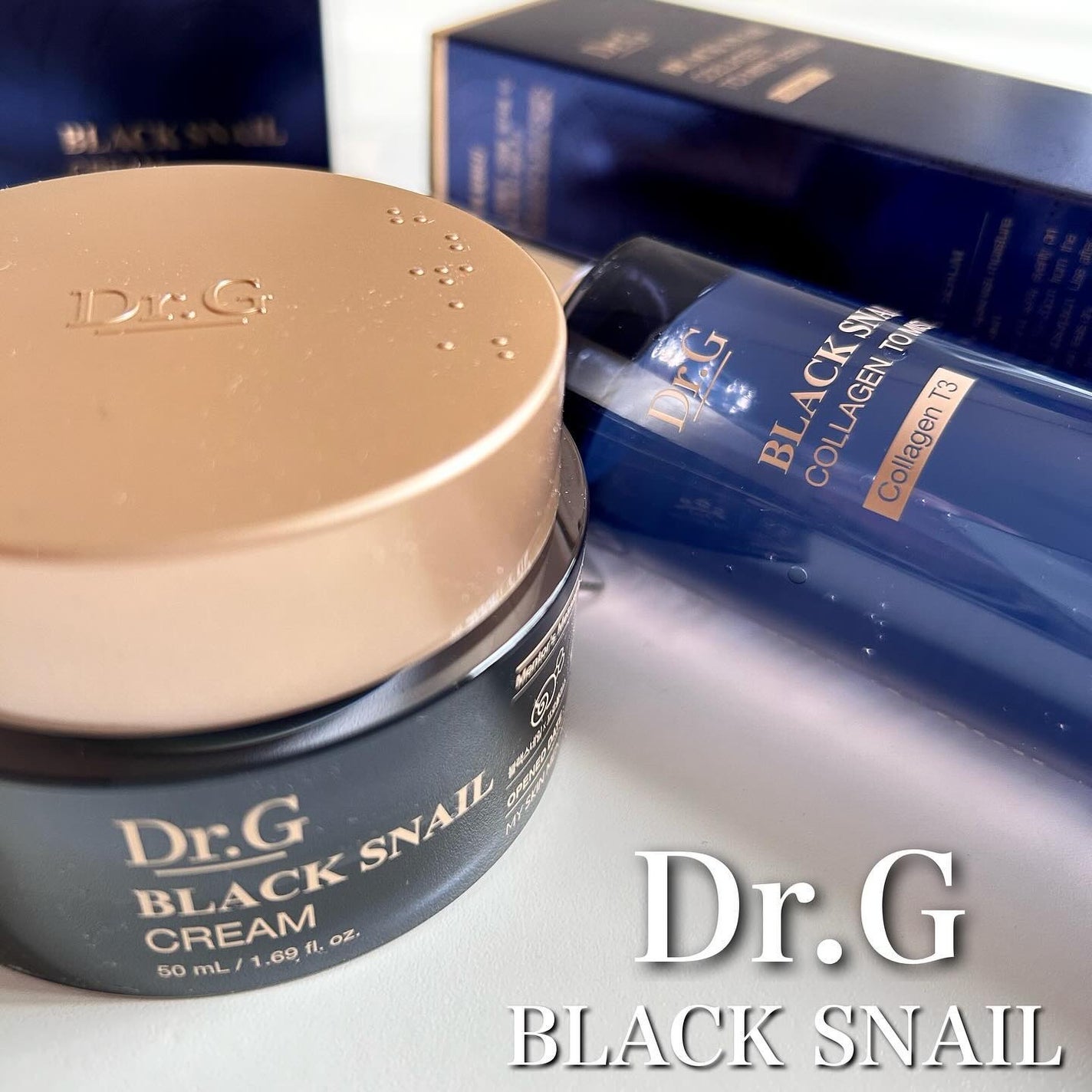 ブラックスネイル クリーム/Dr.G/フェイスクリームを使ったクチコミ(1枚目)