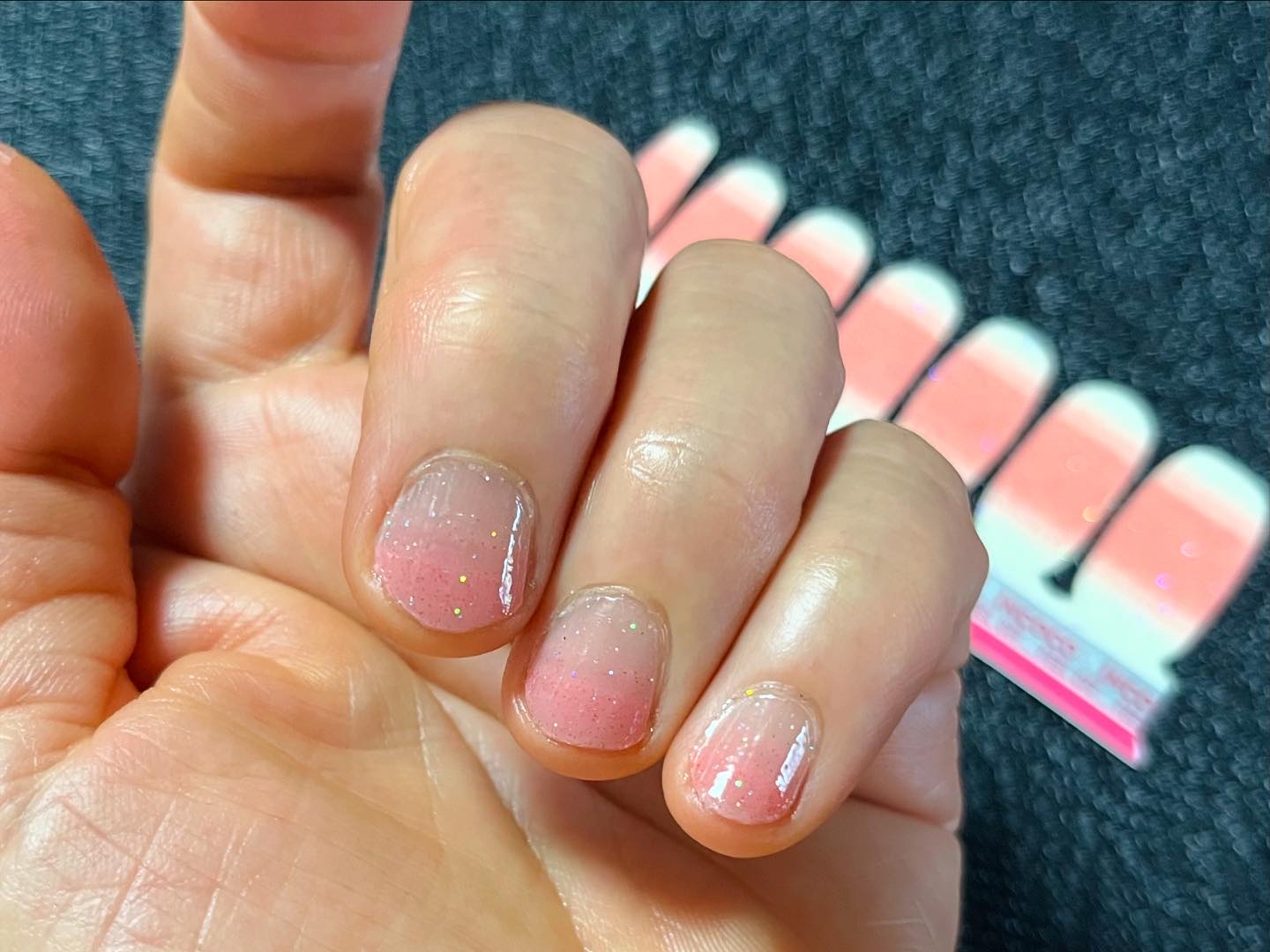 INCOCO インココ  マニキュアシート グァバ モヒート(Guava Mojito)/インココ/ネイルシールを使ったクチコミ（3枚目）