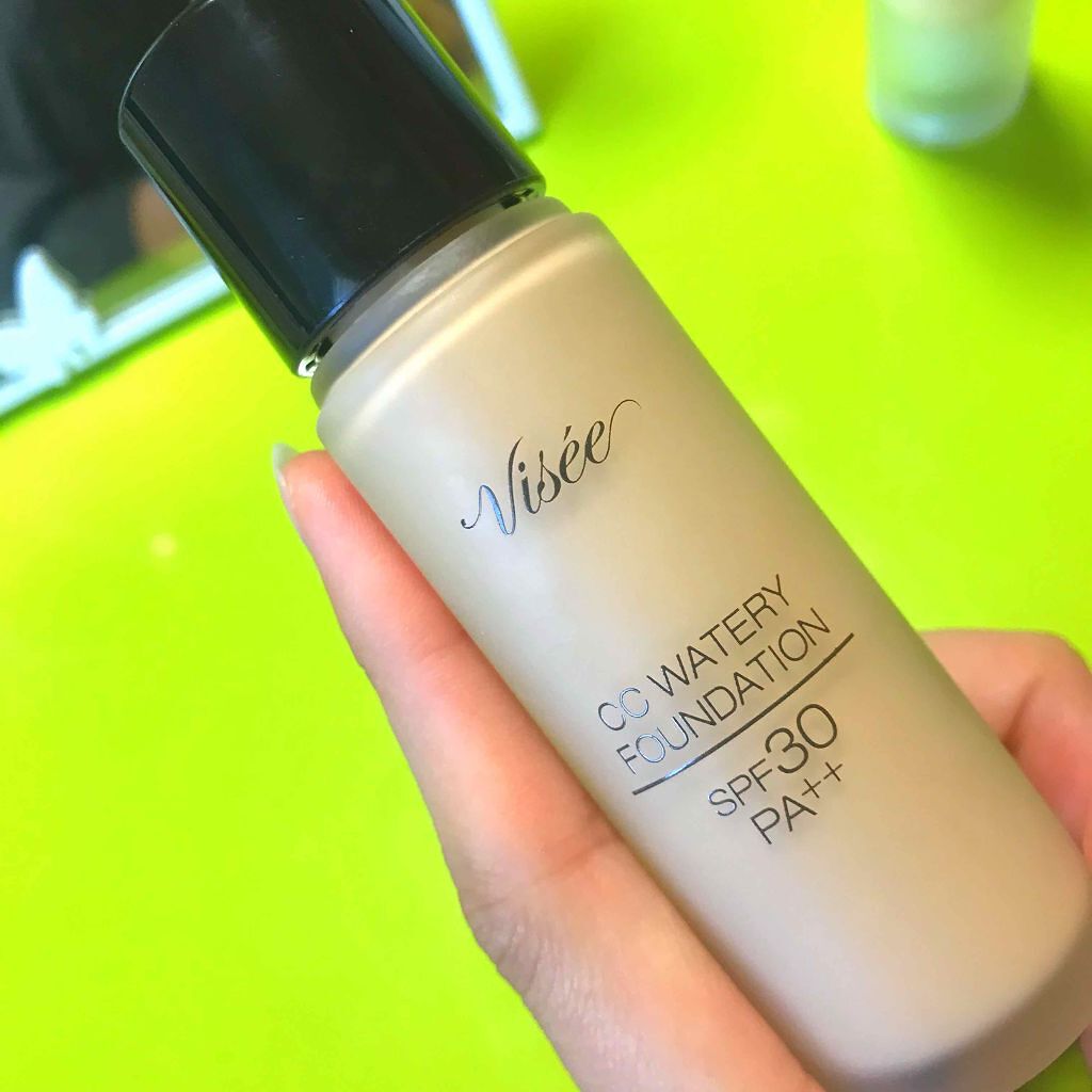 リシェ CC ウォータリー ファンデーション/Visée/CCクリームを使ったクチコミ(1枚目)